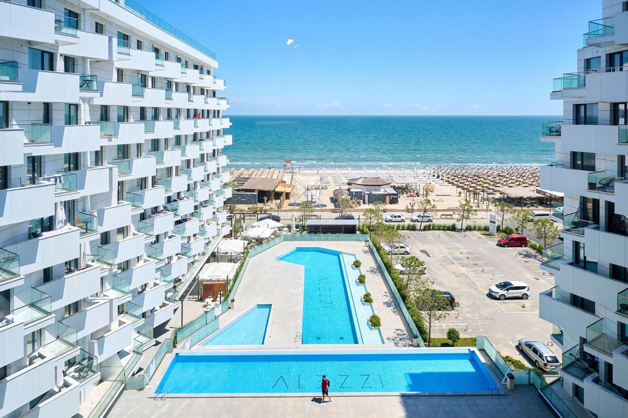 Mira Studio In Infinity Beach Resort - Parking Mamaia Exterior foto