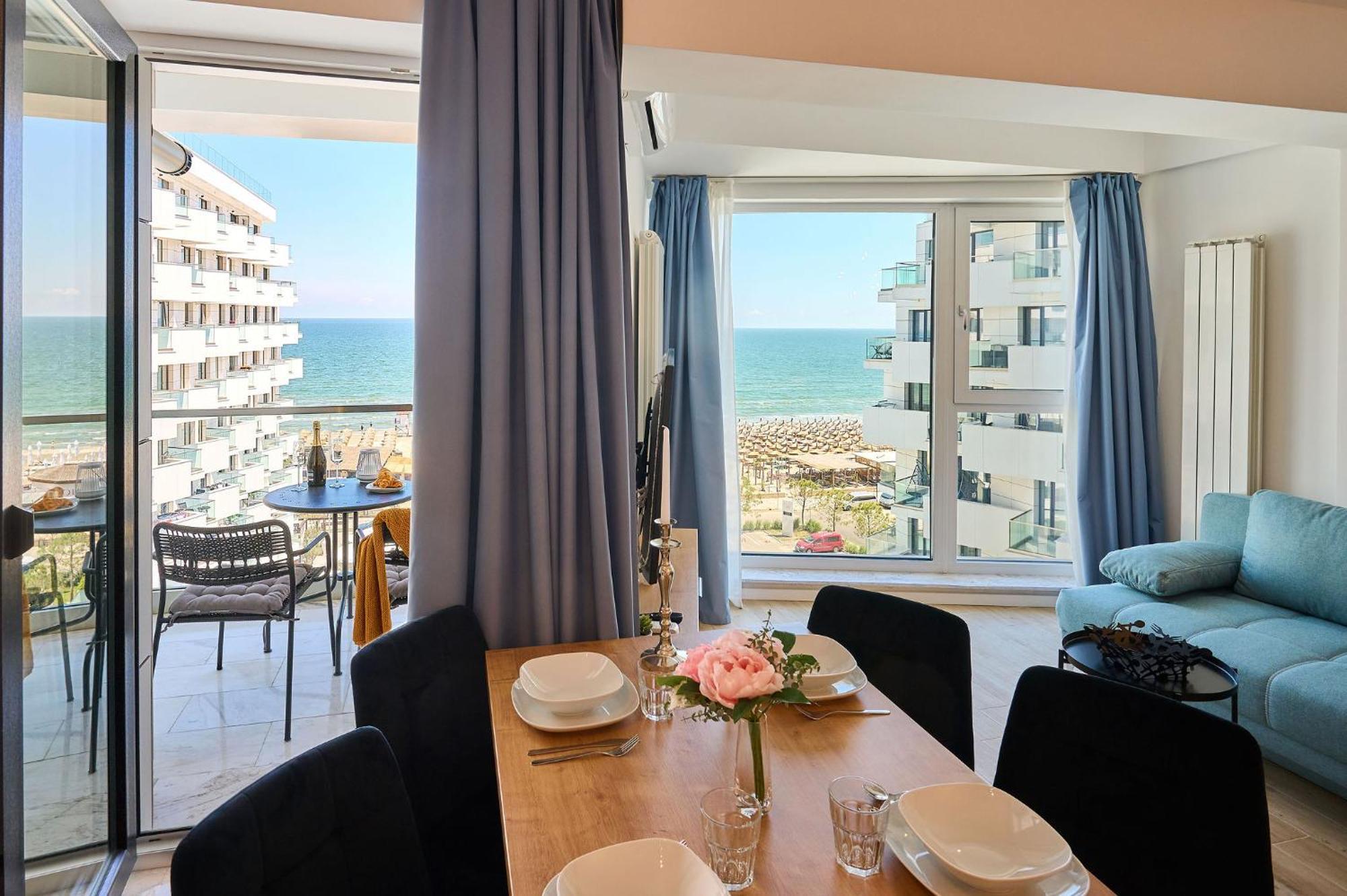 Mira Studio In Infinity Beach Resort - Parking Mamaia Exterior foto